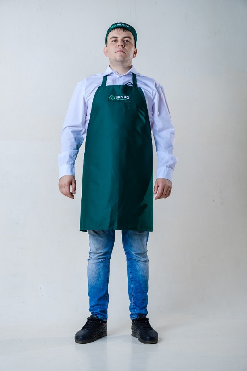 Передник продавца с грудкой