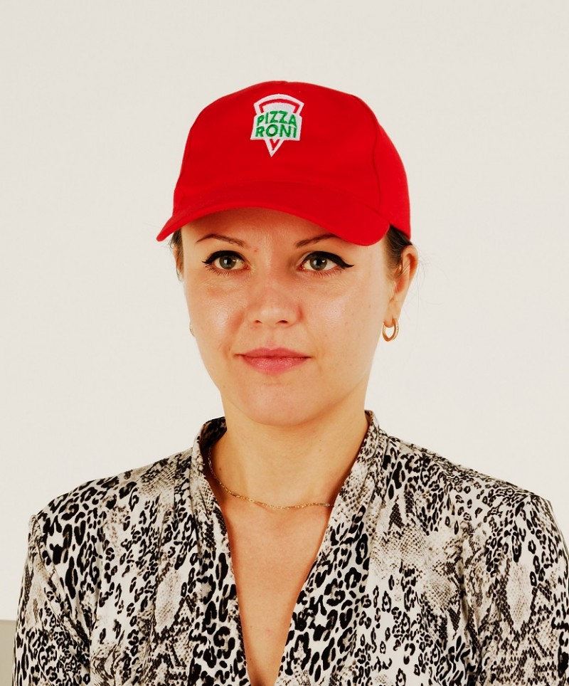 Бейсболка хлопковая на липучке