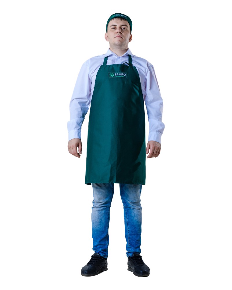 Передник продавца с грудкой